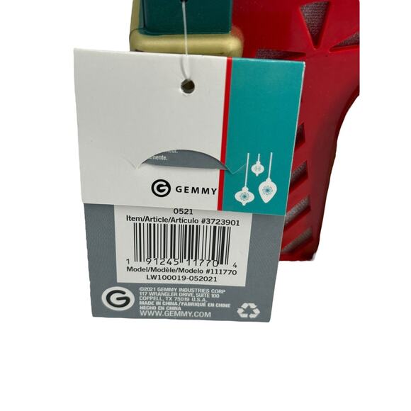 NEW Gemmy North Pole Radio Christmas Prop Lights Up, Sound w/Motion Detection - Picture 16 of 16